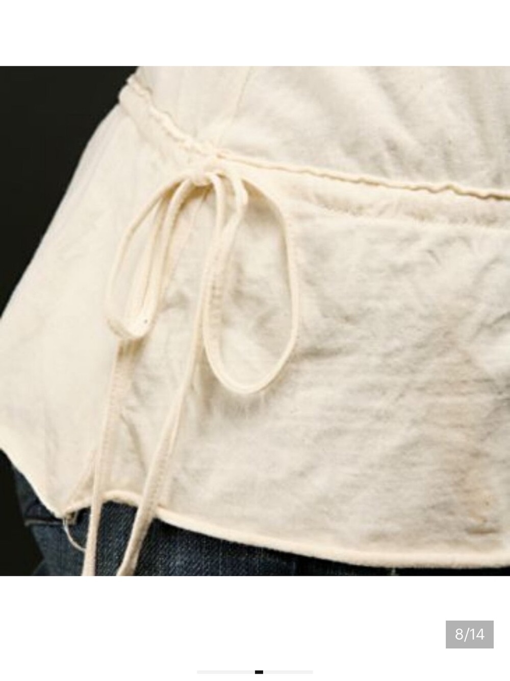 ASO ALEX RUSSO Free People Embroidered Cutaway Tank Wizards of Waverly Place - Picture 8 of 13